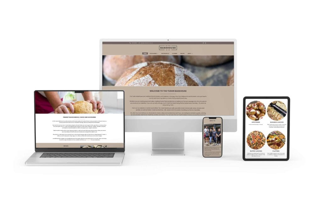 The Tudor Bakehouse — Website Design in Norfolk and Suffolk