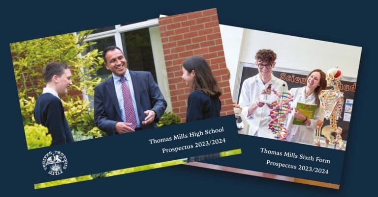 Thomas Mills High School & Sixth Form — Prospectus Graphic Design in Norfolk and Suffolk