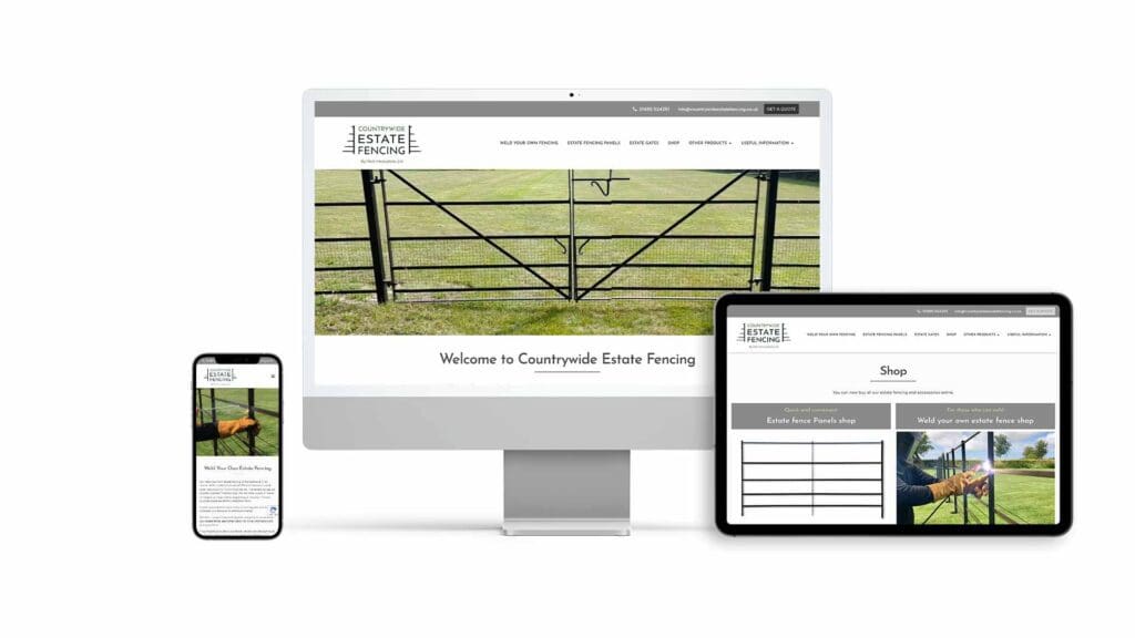 Countrywide Estate Fencing — Website Design in Norfolk and Suffolk