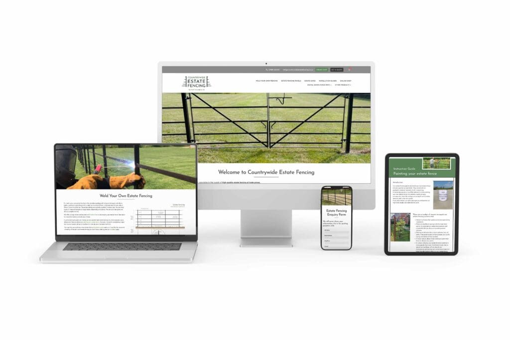 Countrywide Estate Fencing — Website Design in Norfolk and Suffolk