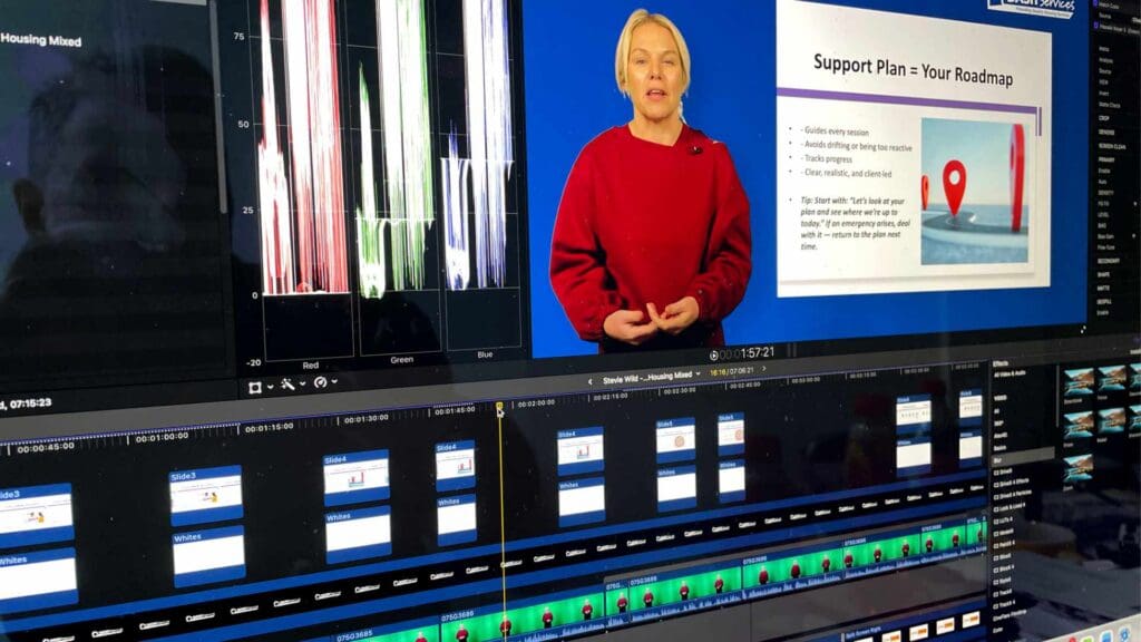 video production green screen