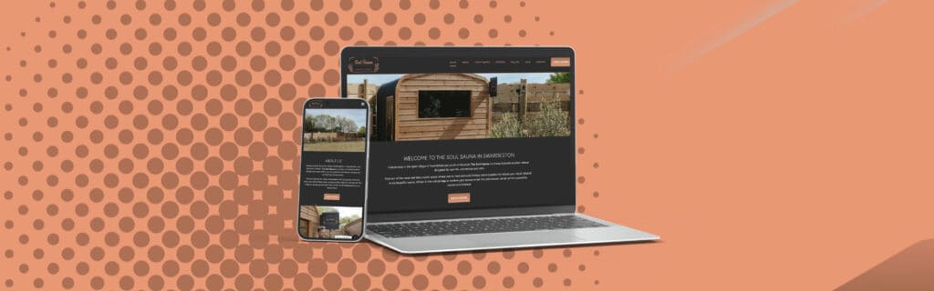 soul sauna website design norfolk