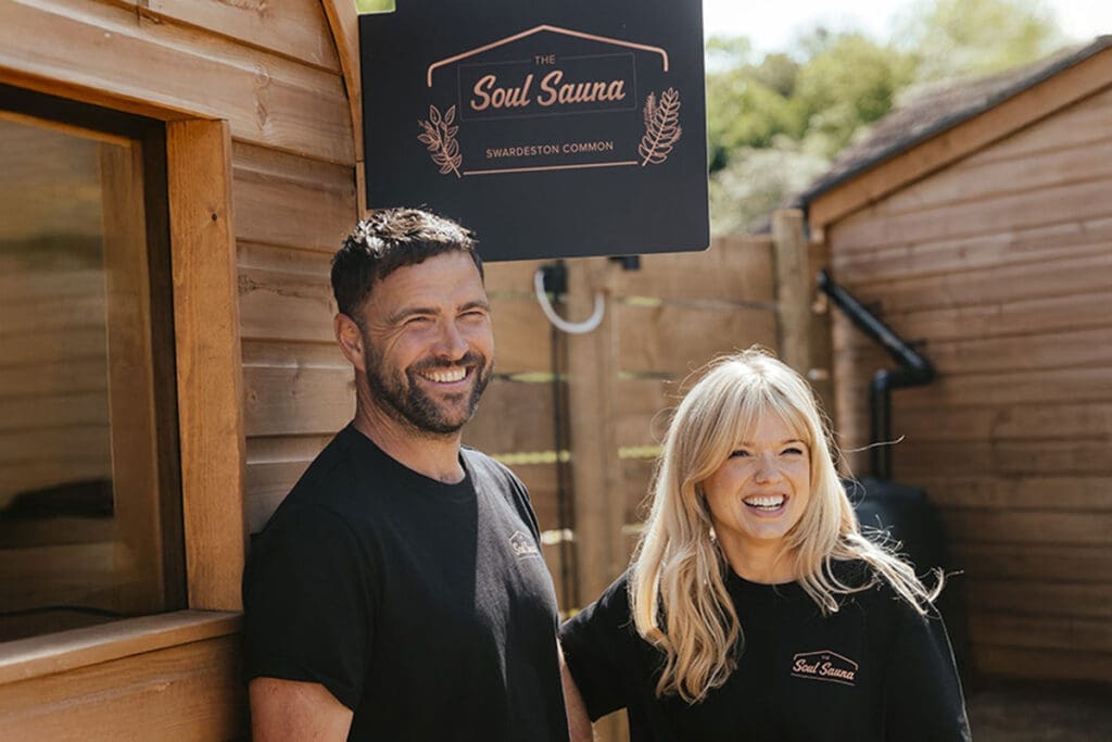 Branding for The Soul Sauna in Norfolk