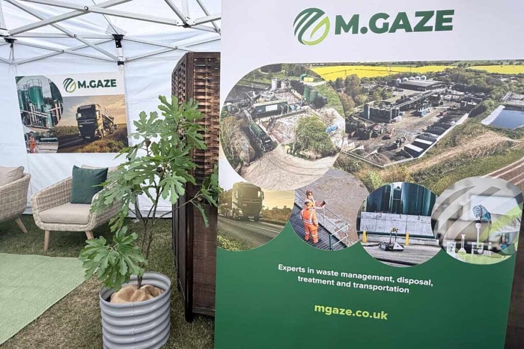 M Gaze marketing panels for Norfolk Show by Splice Creative, Diss, Norfolk